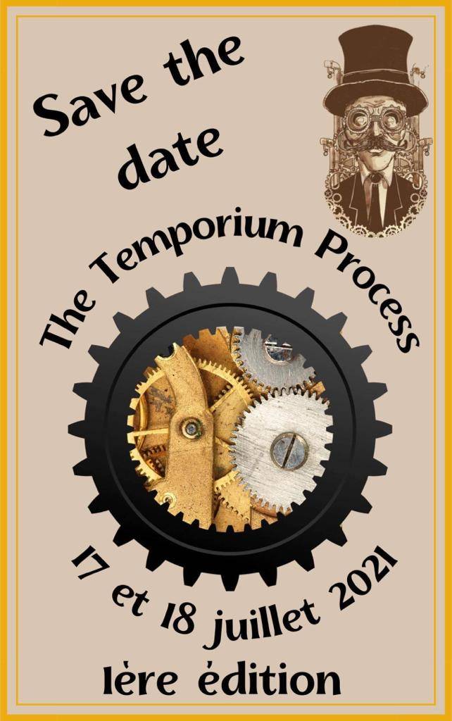 Affiche de l'événement Steampunk The Temporium Process 2021