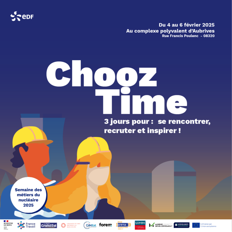Affiche EDF GIMest Chooz Time 2025