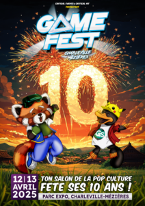 シャルルヴィルメジエールのゲームフェスト 2025 のポスター