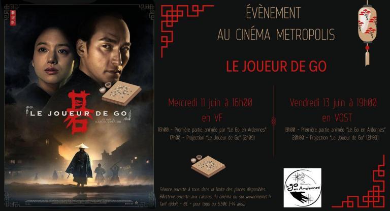Programa: El reproductor de Go en el cine Multiplex Métropolis de Charleville-Mézières
